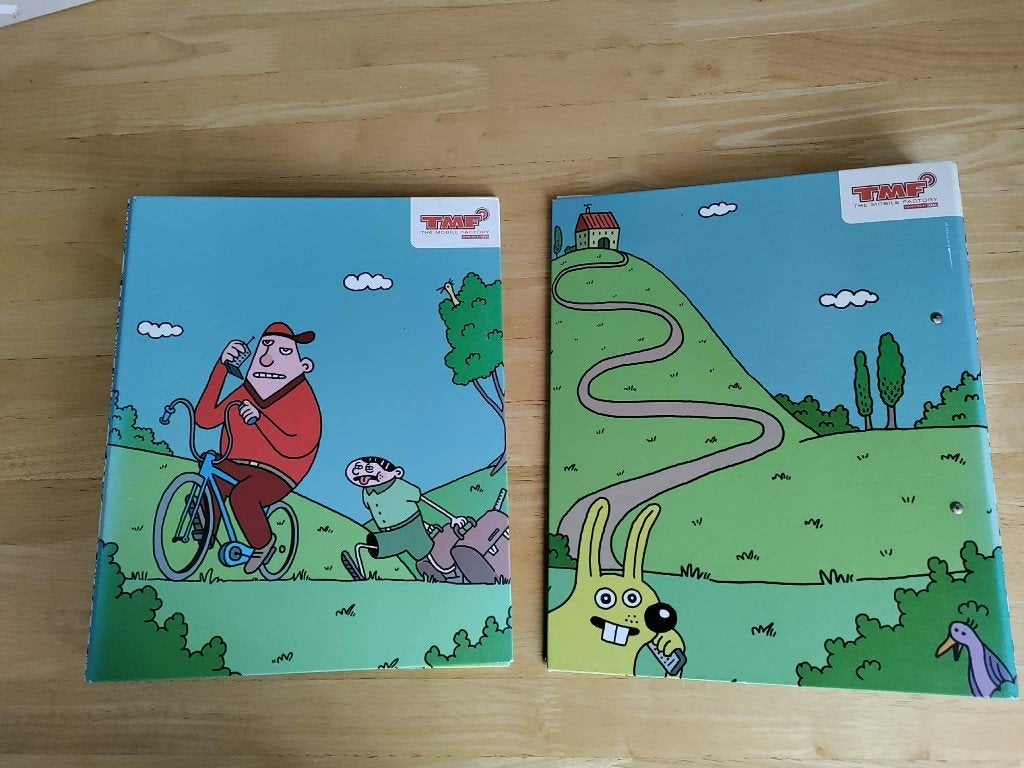 Leuke ringmappen TMF (2 stuks) - nieuw, Diversen, Schoolbenodigdheden, Ophalen
