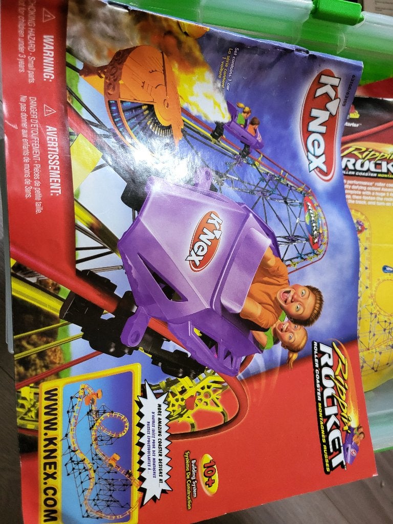 K'nex, Enlèvement, Utilisé, Construction