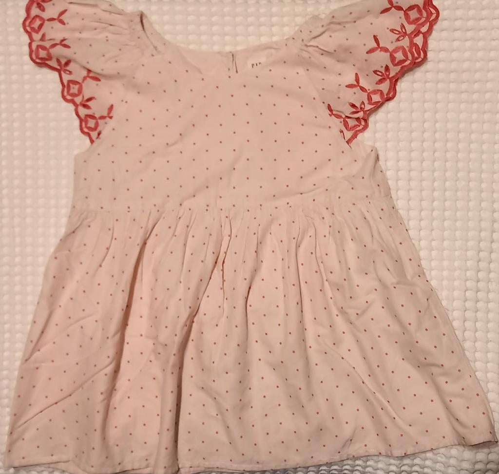 Lichtroze blouse GAP maat 140-146, Enlèvement ou Envoi, Comme neuf, GAP, Fille