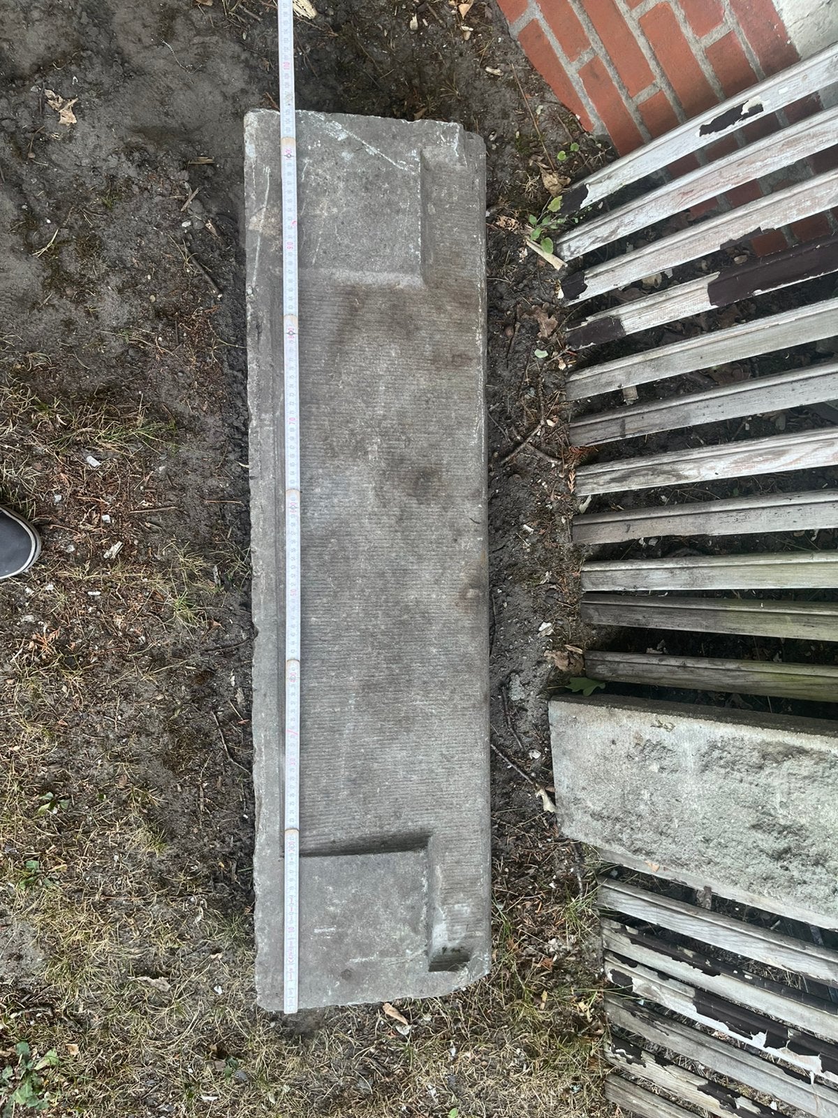 Dorpel / Borduur deur, Doe-het-zelf en Bouw, Ophalen, Gebruikt
