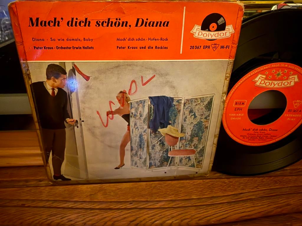 Mach’ Dich Schon Diana, Cd's en Dvd's, Vinyl Singles, Gebruikt, Wereldmuziek, 7 inch, Ophalen of Verzenden