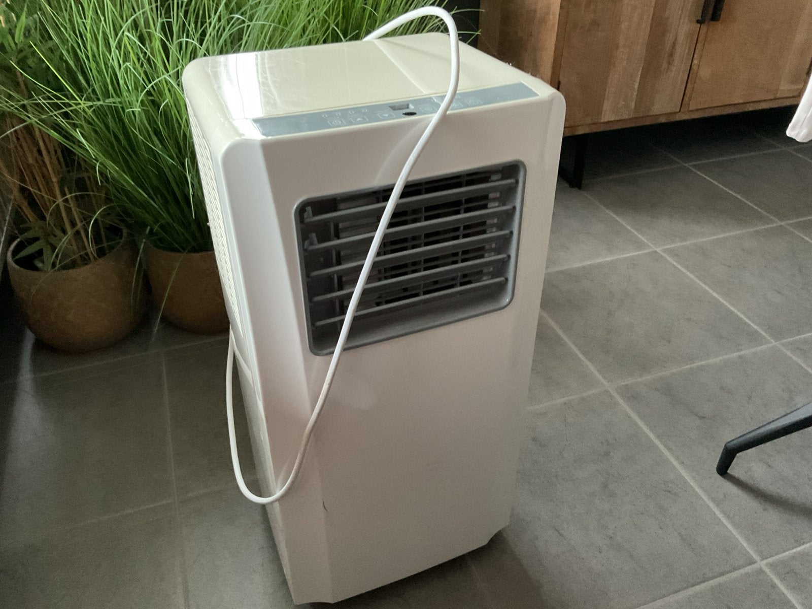 Mobiele airco, Electroménager, Enlèvement, Utilisé, Climatiseur mobile, Télécommande