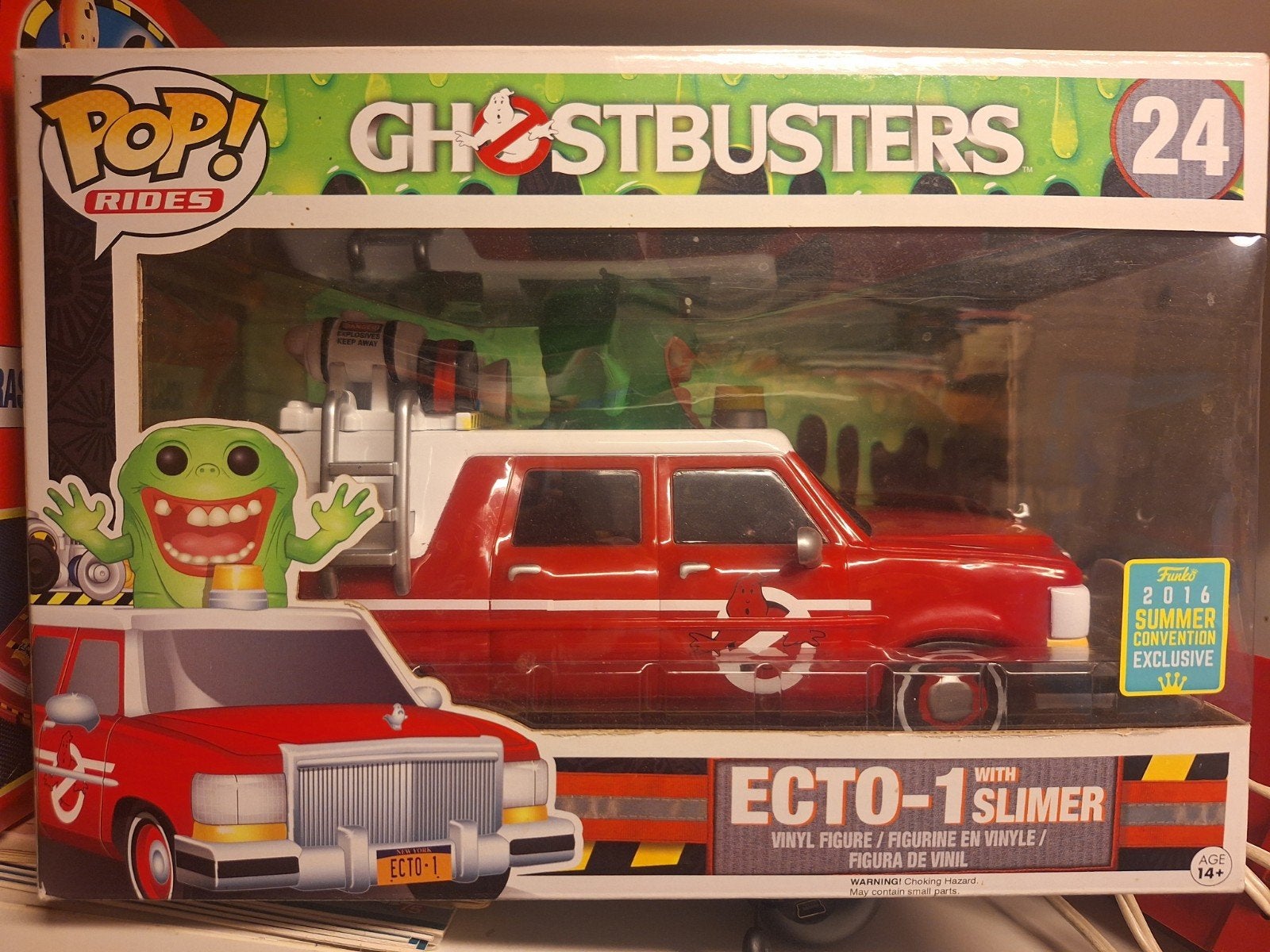funko pop Ghostbusters ecto-1 with slimer, Ophalen of Verzenden