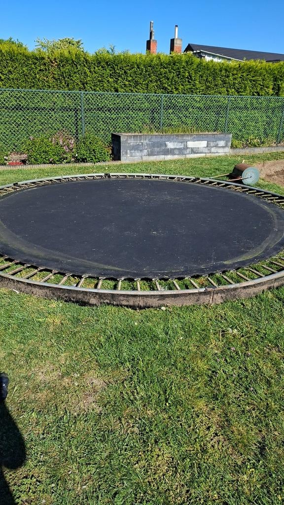 Trampoline inbouw diameter 4m30, Ophalen