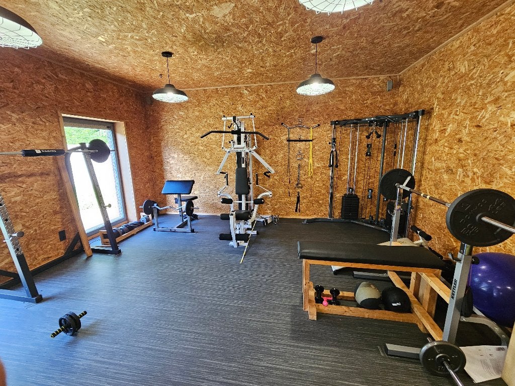 Complete home gym, Sport en Fitness, Ophalen, Benen, Krachtstation, Zo goed als nieuw