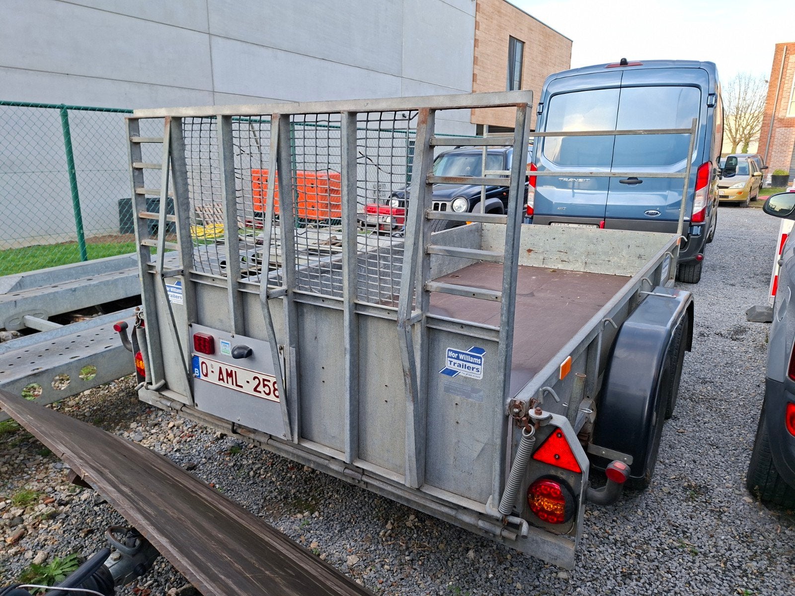 Transporteur de machines Ifor Williams, Autos : Divers, Remorques, Enlèvement