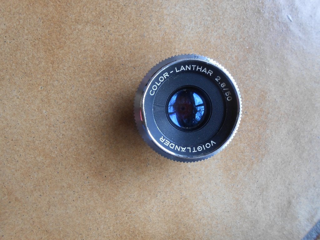 voigtländer color lanthar 2.8 50, Ophalen, Zo goed als nieuw