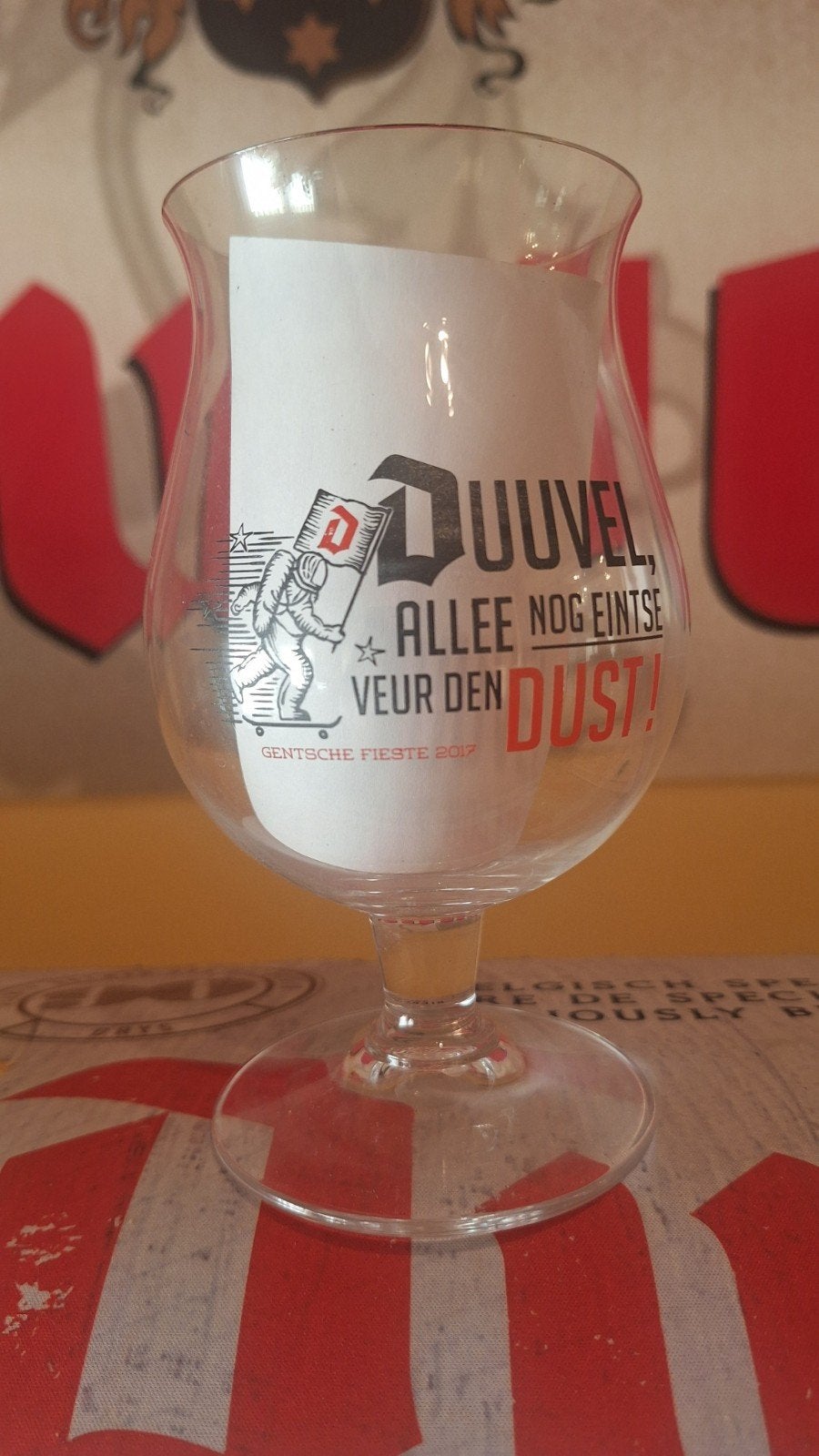 Duvel Gentse Feesten 2017, Ophalen of Verzenden, Zo goed als nieuw, Glas of Glazen, Duvel