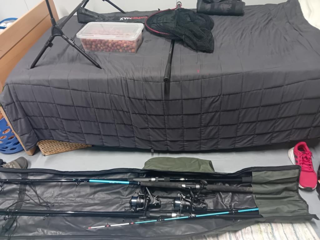 Vis set karper, Enlèvement ou Envoi, Comme neuf