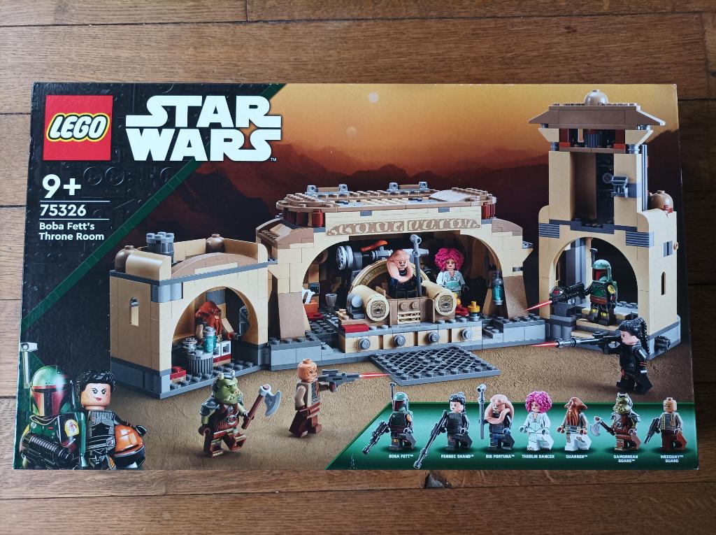 Lego 75326 Star Wars De troonzaal van Boba Fett is verzegeld, Kinderen en Baby's, Star Wars, Lego, Nieuw, Ophalen of Verzenden