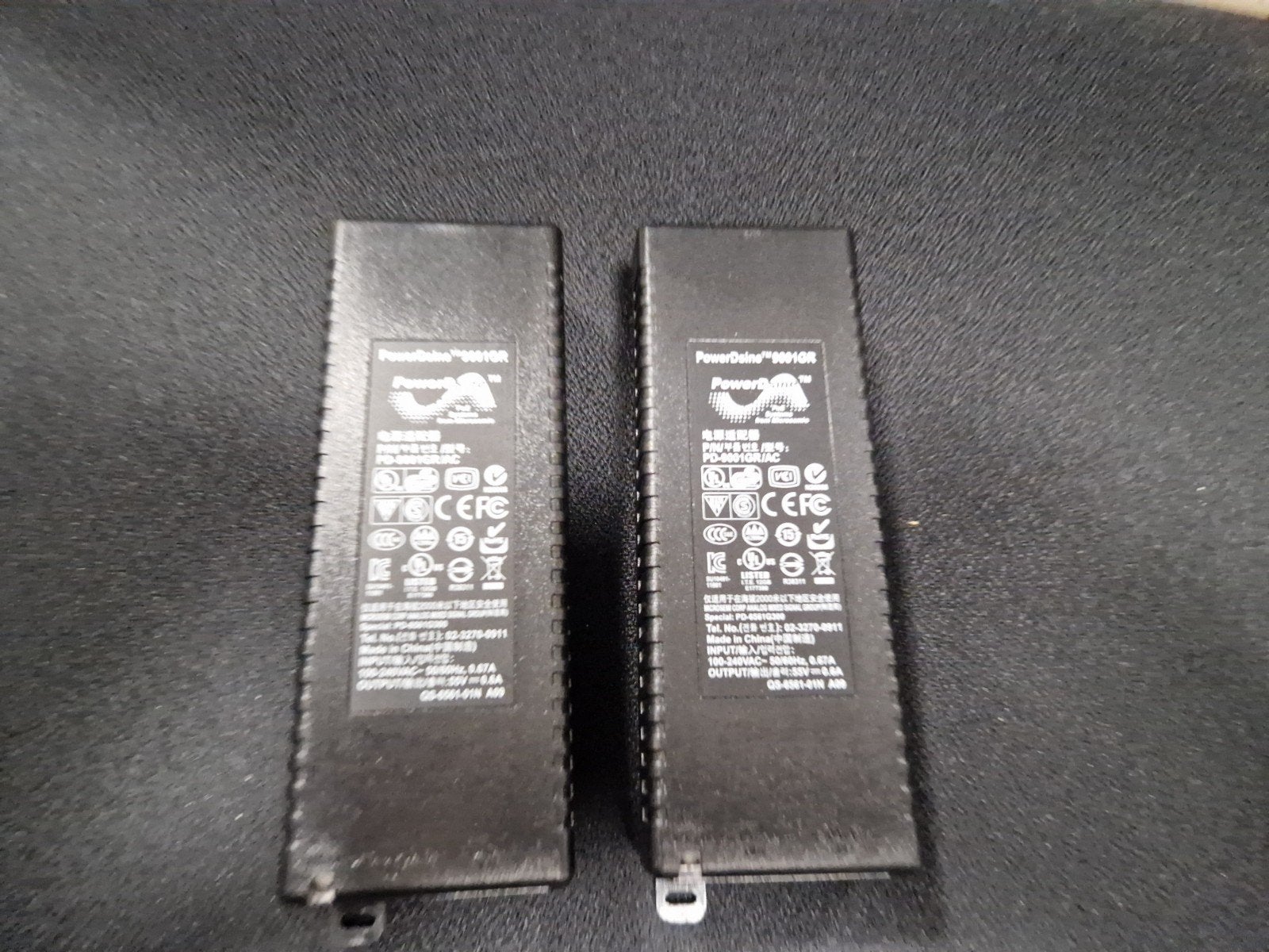 2 injecteurs Gigabit PoE+ PowerDsine 9001GR – 30 W, Enlèvement ou Envoi
