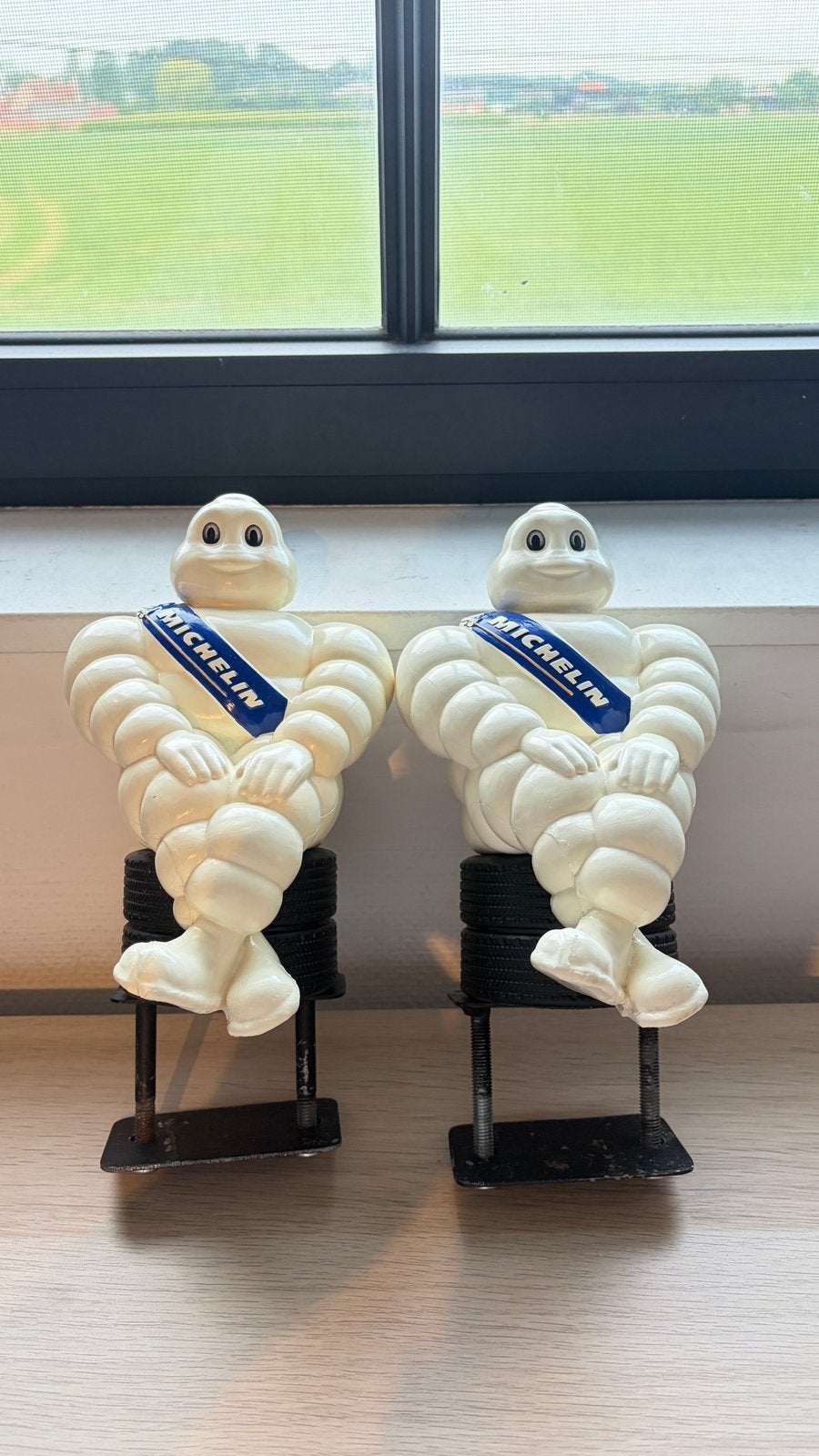 2 stuks Michelin bibendum 19cm 2015, Enlèvement, Comme neuf