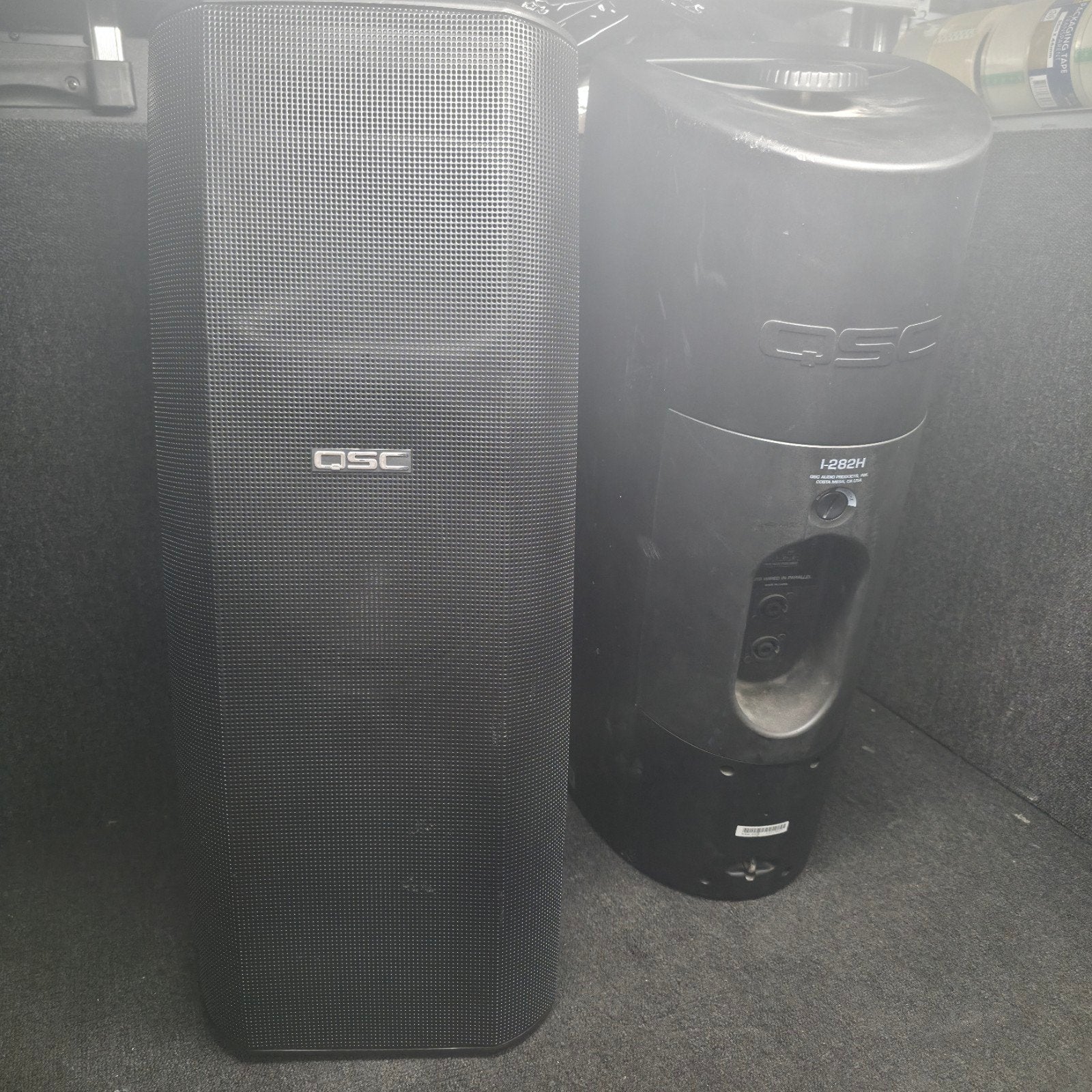 QSC i-282H dubbel 8 inch speakers !!, TV, Hi-fi & Vidéo, Enlèvement ou Envoi