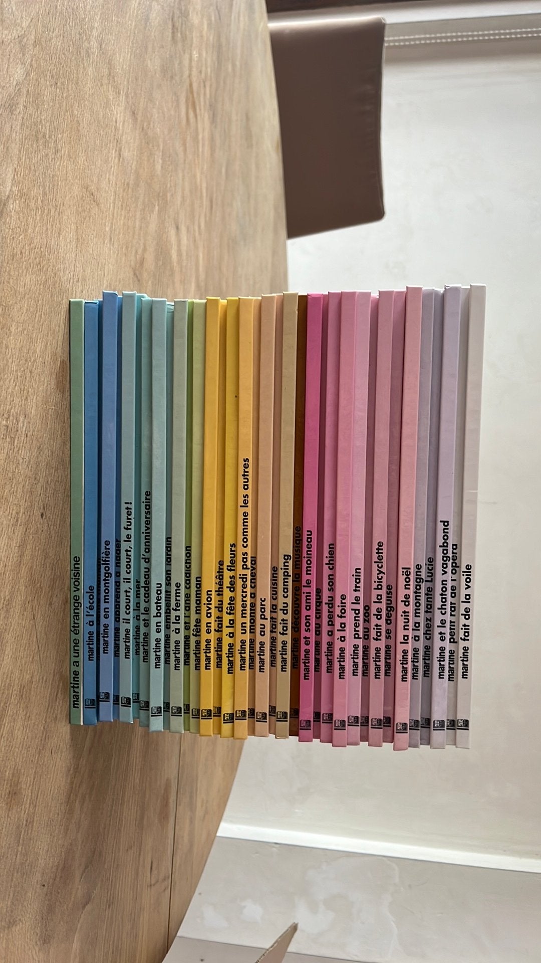 Lot de 36 livres « Martine » avec cassettes audio, Livres, Enlèvement, Comme neuf, Non-fiction