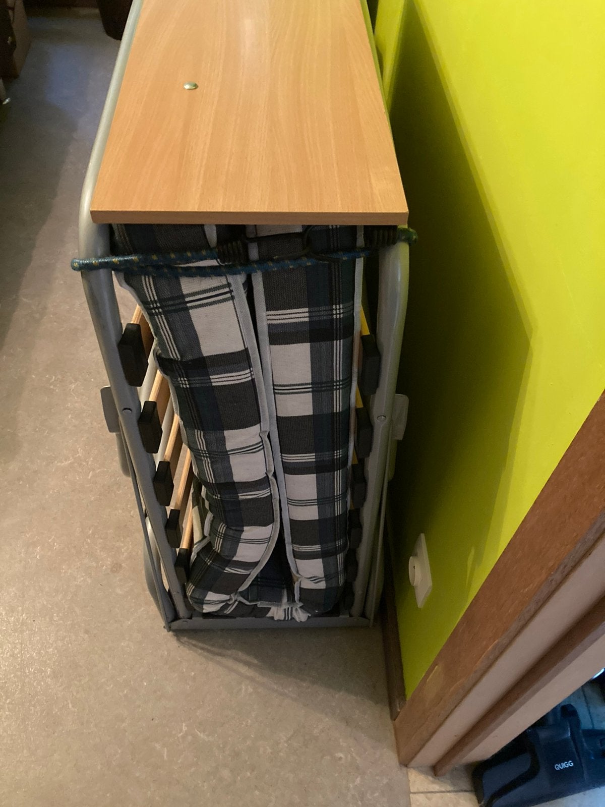 Opklapbed, Ophalen, Gebruikt