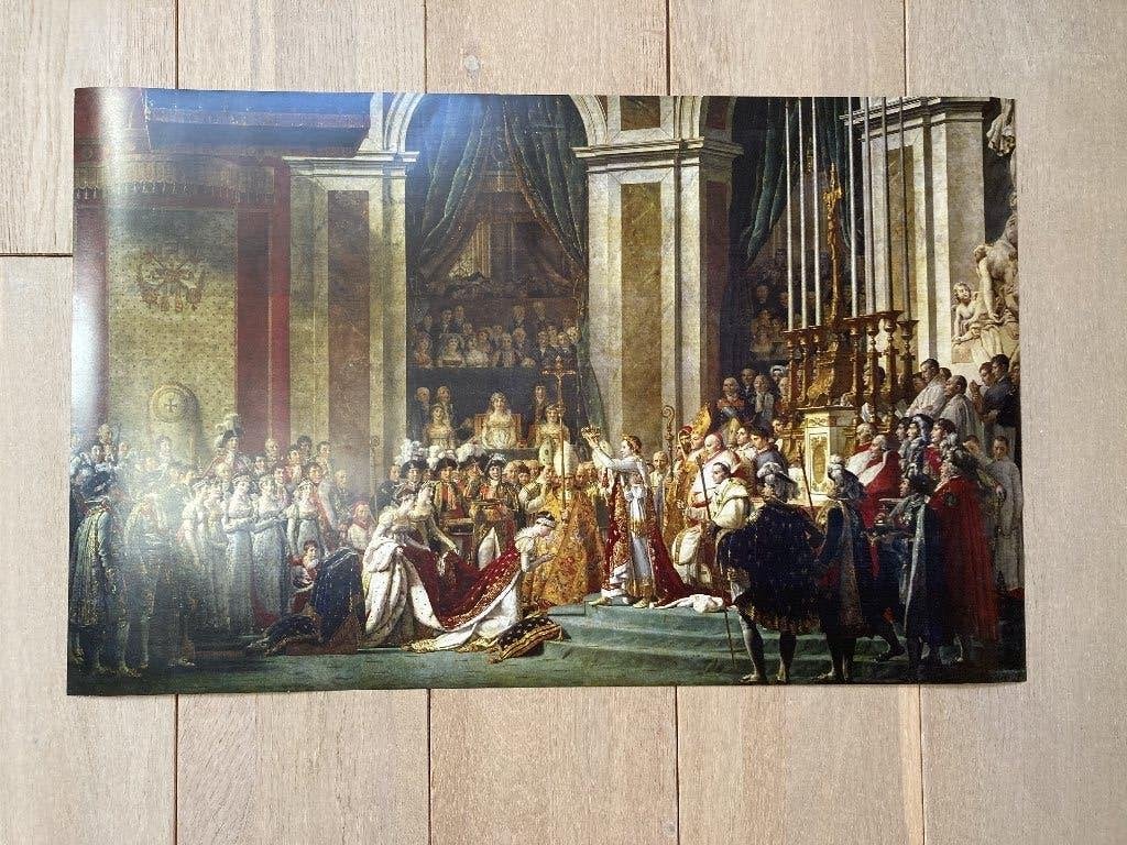 Affiche Le Sacre Napoleon, Collections, Neuf, Rectangulaire horizontal, A1 jusqu'à A3, Enlèvement