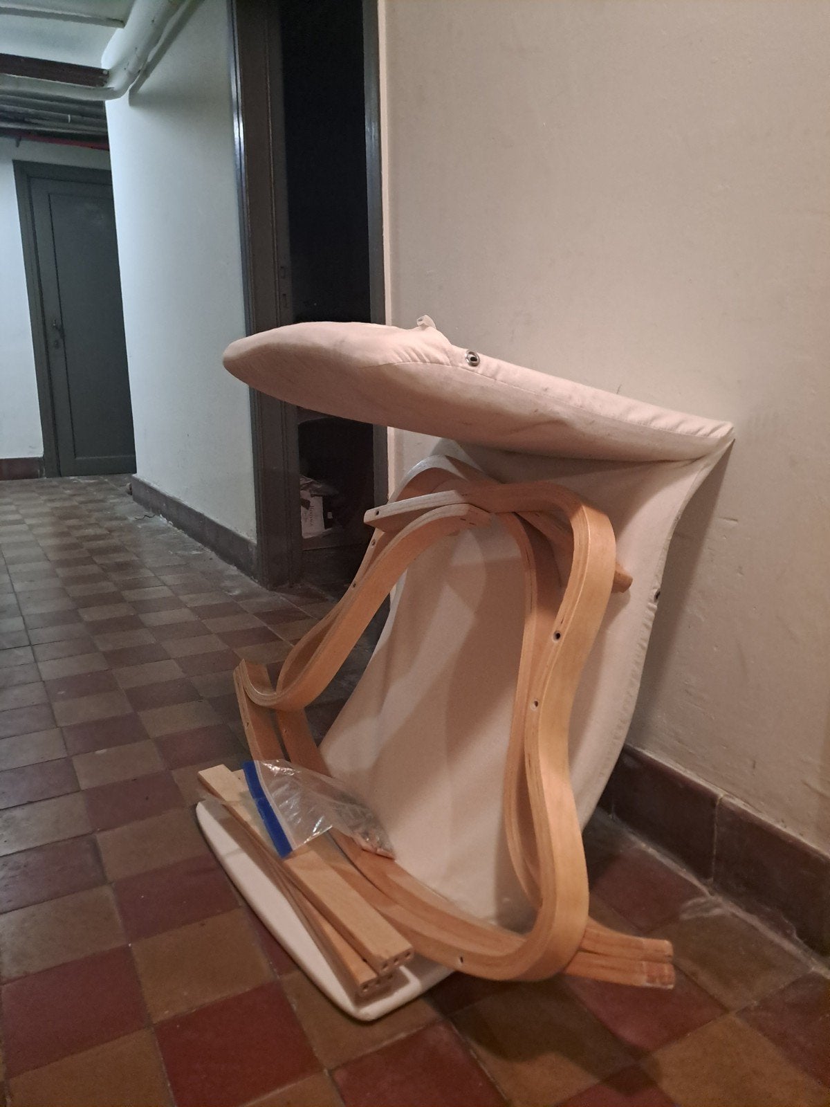 fauteuil berçant A DONNER, Utilisé, Tissus