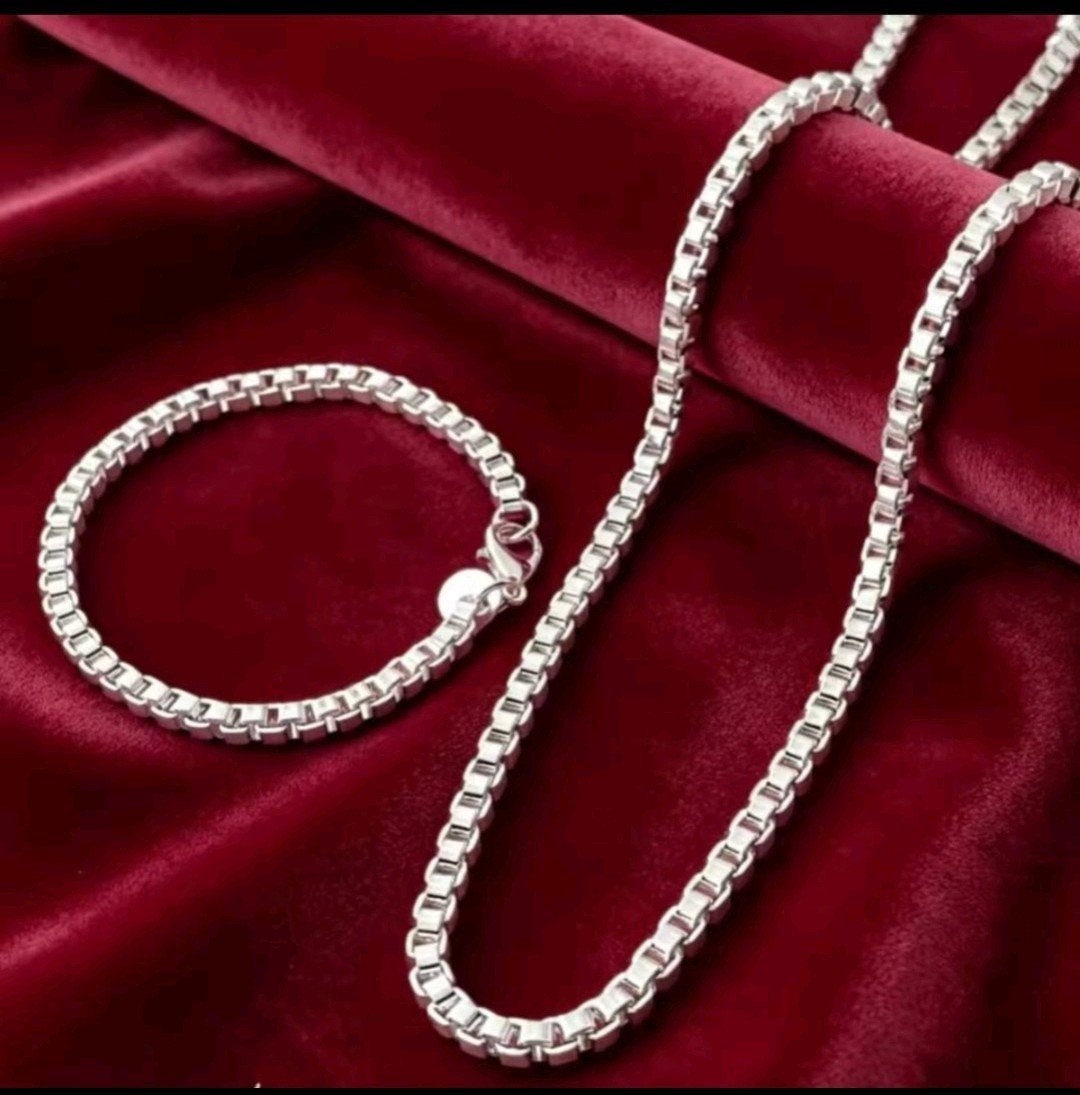 Parure Homme argent 925, Envoi, Argent, Argent