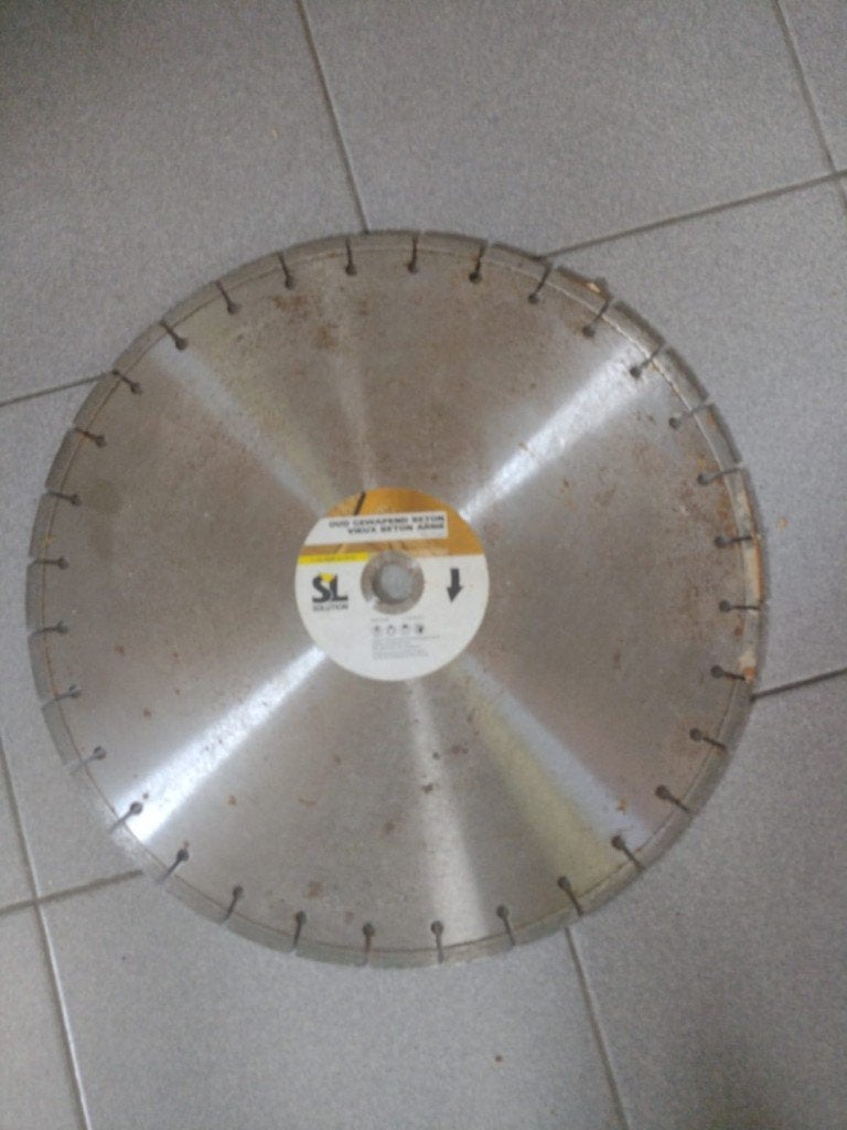 Diamant zaagblad 450mm Nieuw, Bricolage & Construction, Outillage | Meuleuses, Enlèvement, Neuf, Autres types