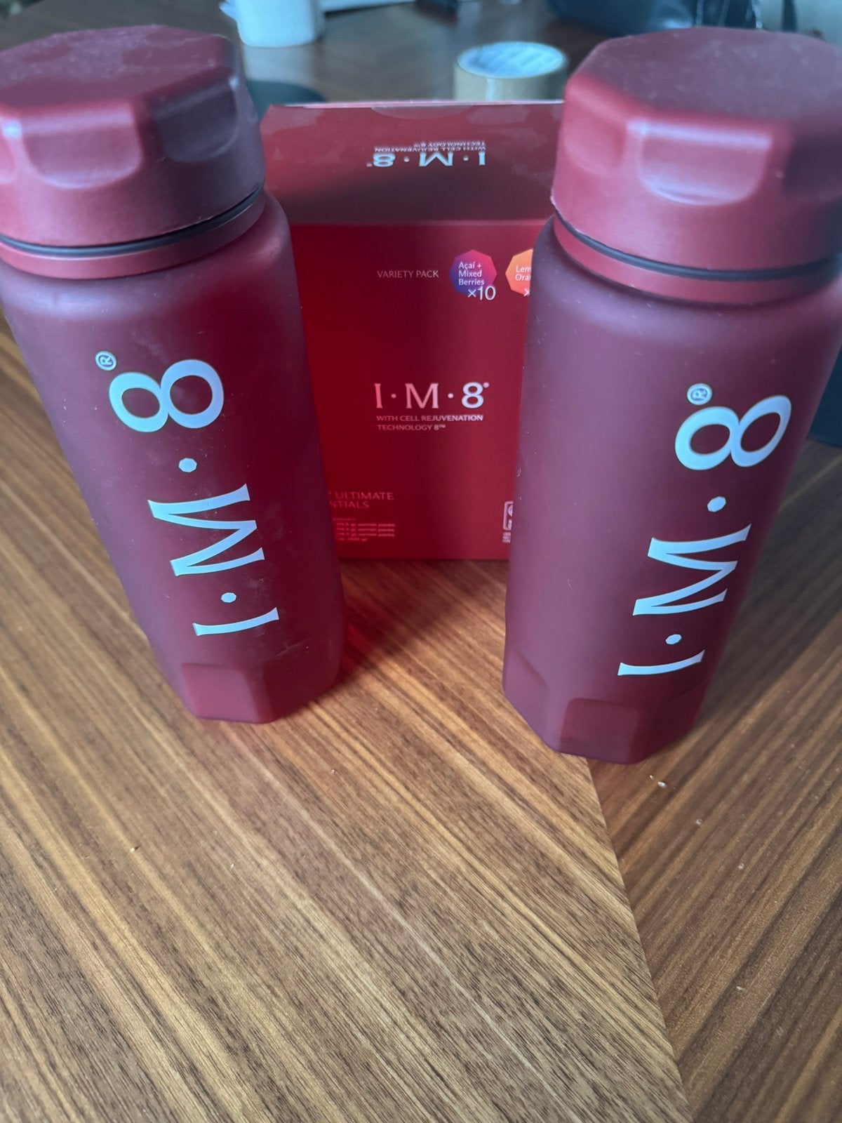 IM8 variety pack 30 dagen, Sport en Fitness, Ophalen, Zo goed als nieuw