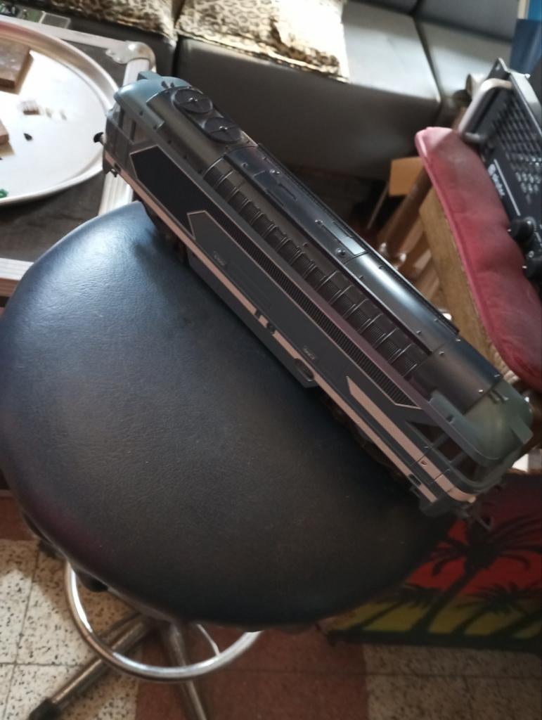 SNCF diesel trein en 2 wagons.0 schaal., Hobby & Loisirs créatifs, Trains miniatures | Échelles Autre, Autres marques, Analogique