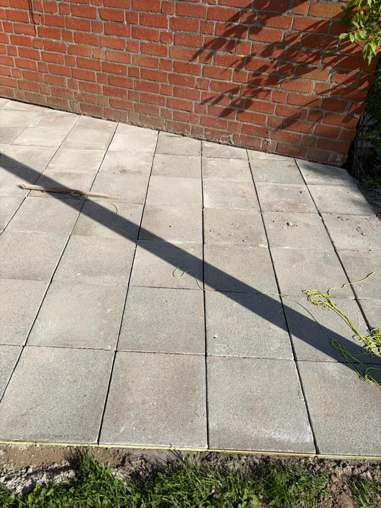 Betontegels 30 x 30, Tuin en Terras, Ophalen, Zo goed als nieuw