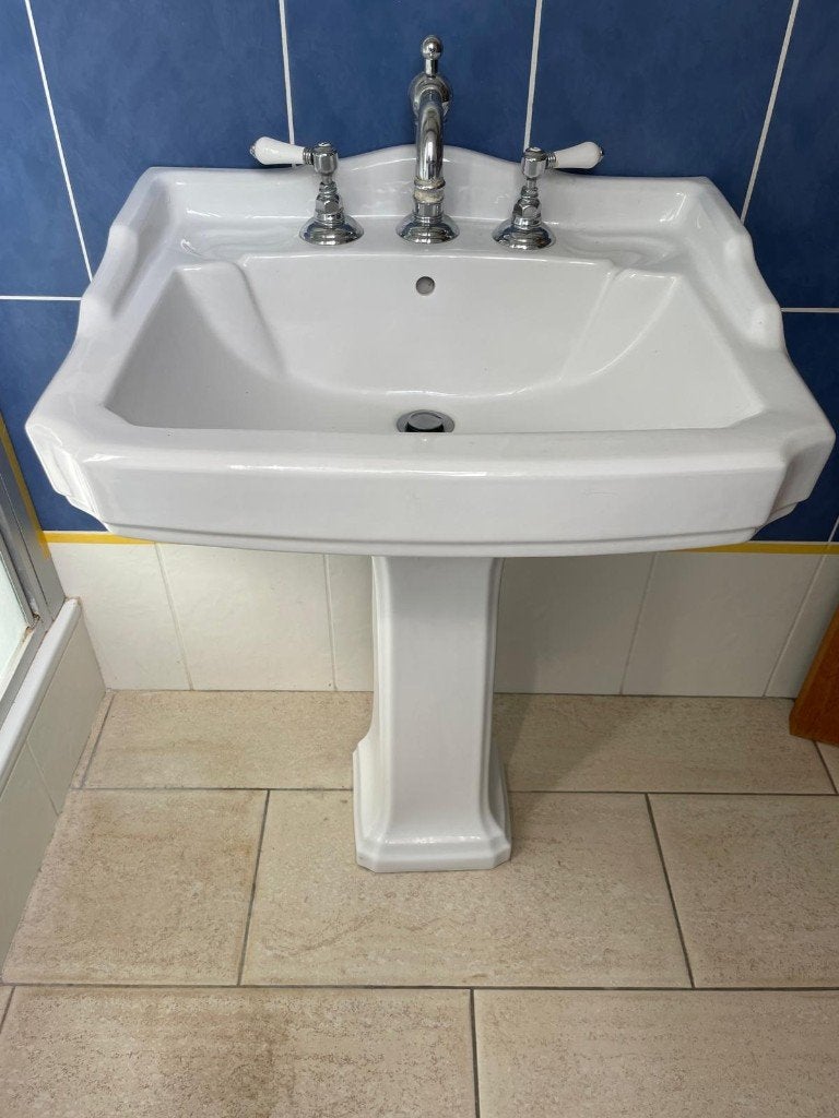 Lavabo ancien, Maison & Meubles, Salle de bain | Meubles de Salle de bain, 25 à 50 cm, Lavabo ou Évier, Moins de 100 cm, Enlèvement