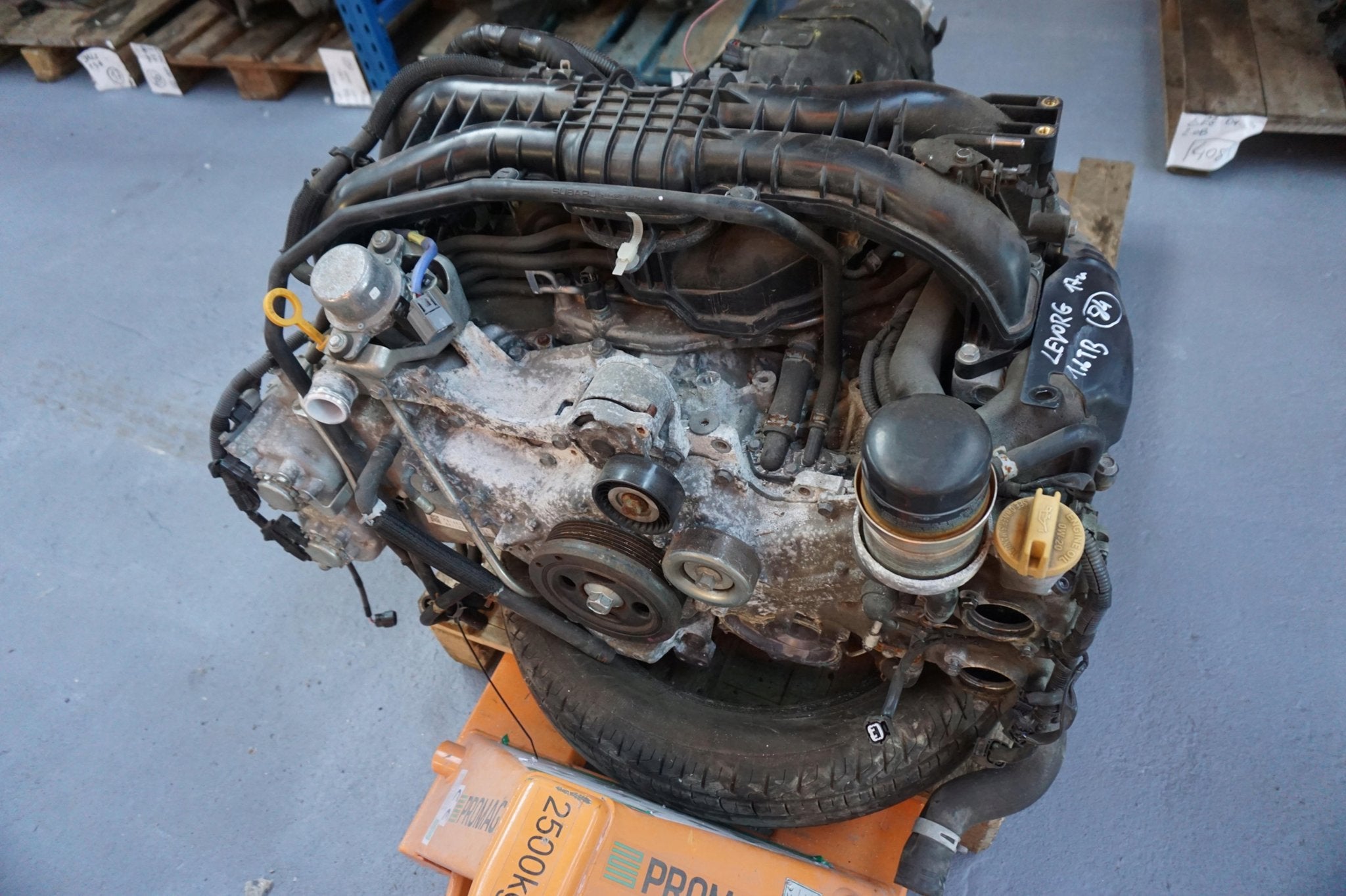Moteur FB16 Nu SUBARU LEVORG IMPREZA, Verzenden, Gebruikt, Overige automerken
