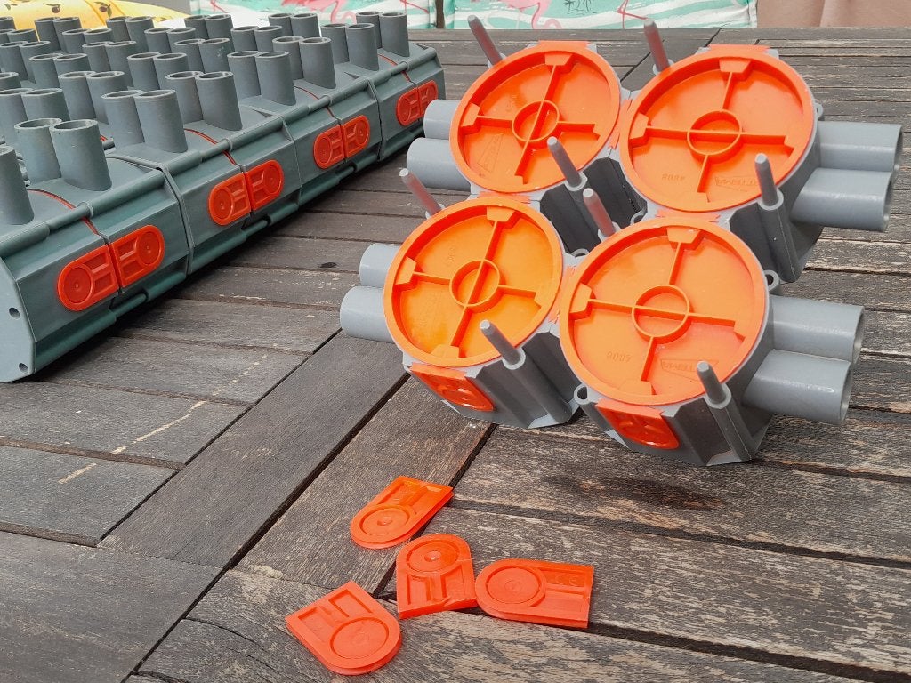 Attema inbouwdoos penvast type PV50 (pack / 36 stuks!!), Ophalen of Verzenden, Nieuw, Attema, Stekkerdoos