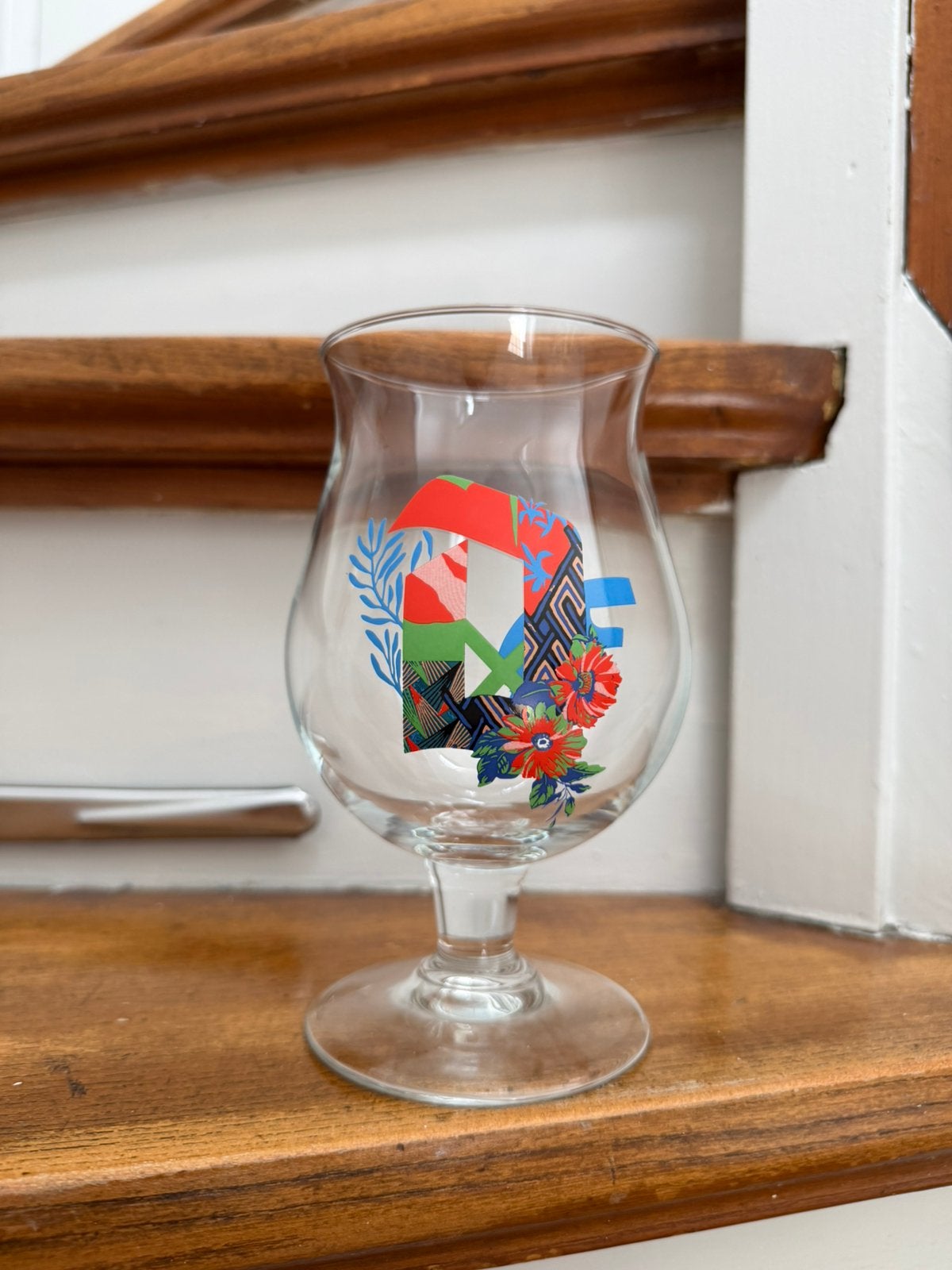 Duvel bierglas 'Sterke Vrouwen' Gigi, Ophalen of Verzenden, Zo goed als nieuw, Glas of Glazen, Duvel