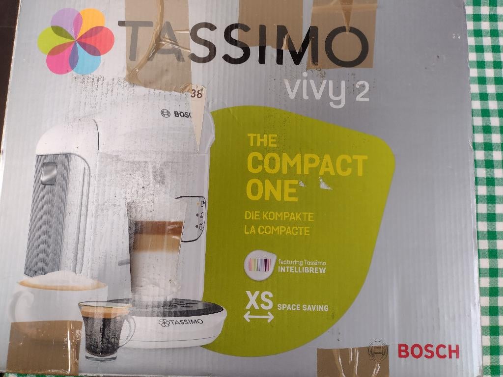 machine à café Tassimo, Electroménager, Enlèvement, Comme neuf, Dosettes et capsules de café