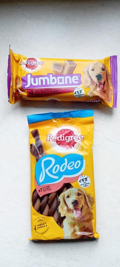 2 zakjes Pedigree hondensnoepjes, Dieren en Toebehoren, Ophalen of Verzenden, Nieuw
