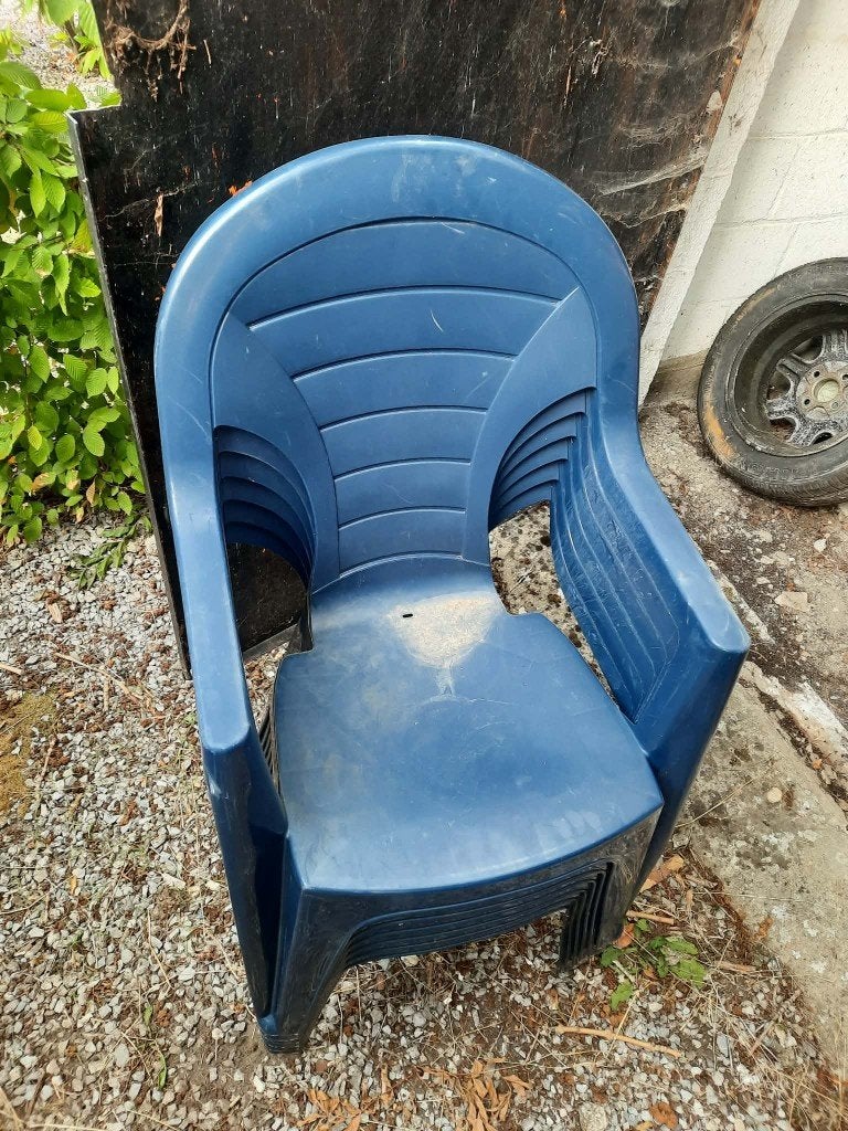 chaise de terrasse, Enlèvement, Utilisé