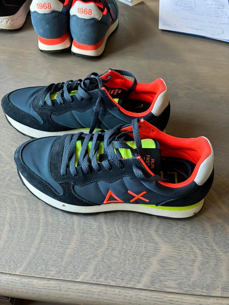 Nieuwe Sun68 schoenen donkerblauw wegens te klein gekocht, Vêtements | Hommes, Chaussures, Neuf, Bleu, Baskets, Envoi