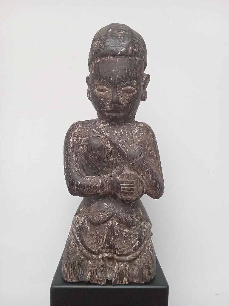 Statue asiatique, Antiquités & Art, Art | Art non-occidental, Envoi