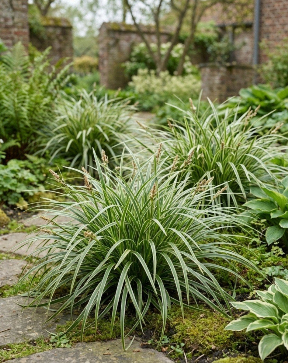 carex morrowii, japanse zegge, siergras, bodembedekker, Tuin en Terras, Planten | Tuinplanten, Ophalen, Vaste plant, Siergrassen