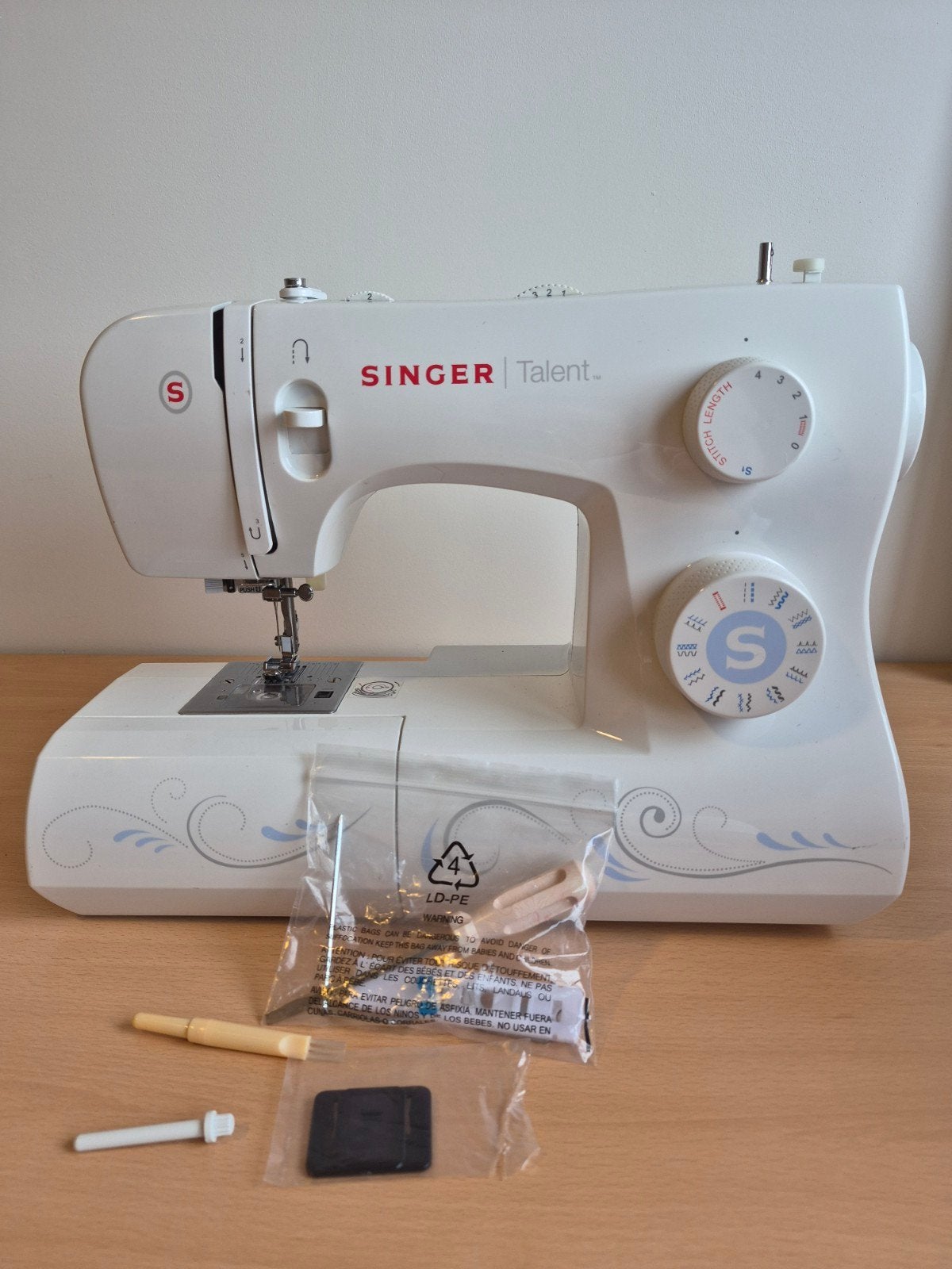 Singer Talent 3323 Naaimachine – Inclusief Pedaal & Accessoi, Enlèvement ou Envoi, Machine à coudre, Singer