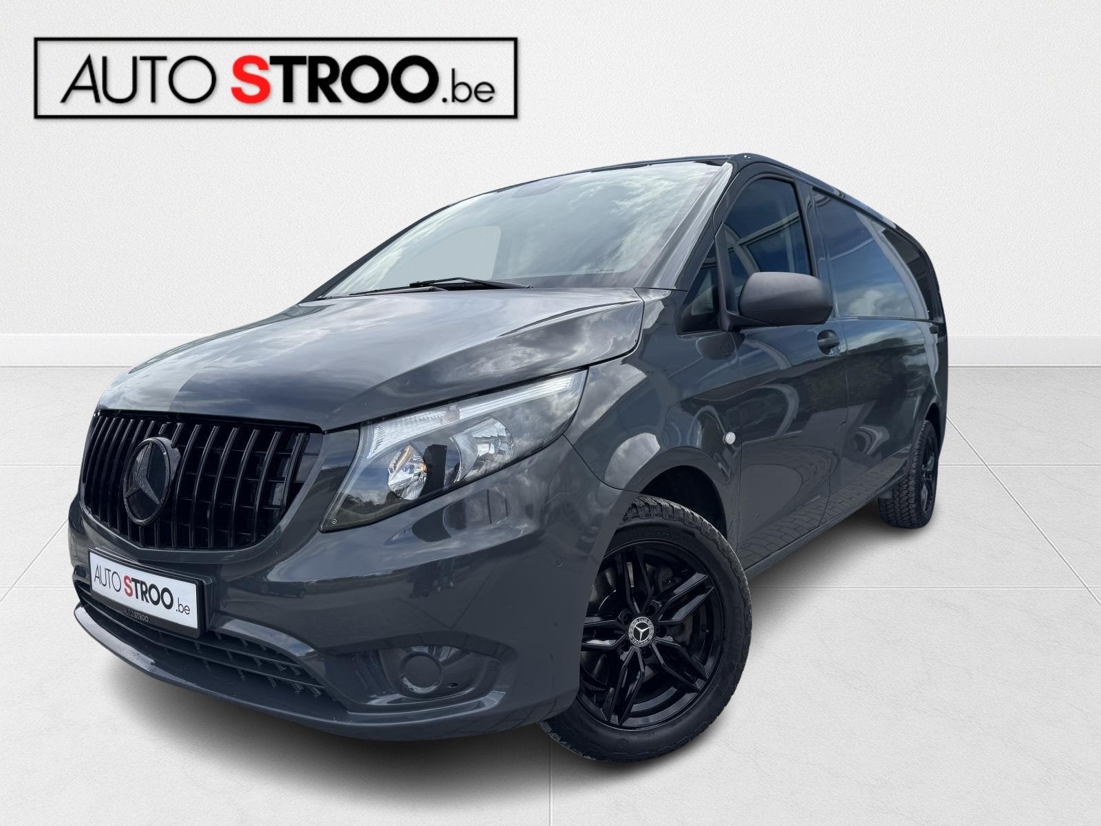 Mercedes-Benz Vito 116CDI Aut 4Matic L3 | NAVI | PDC | CAMER, Autos, Mercedes-Benz, Euro 6, Entreprise, Noir, 120 kW