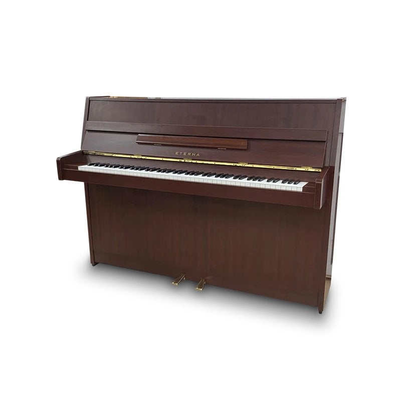 Eterna ER-10 Tweedehands Akoestische Piano, Ophalen, Bruin, Piano