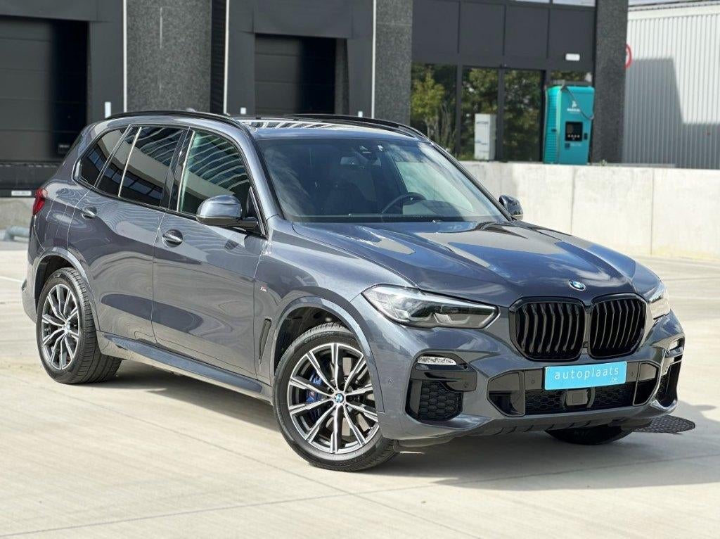 BMW X5 xDrive45e M Pack 2021 Diamant 324pk 106825km, Auto's, 4 deurs, 41 g/km, Leder, Bedrijf