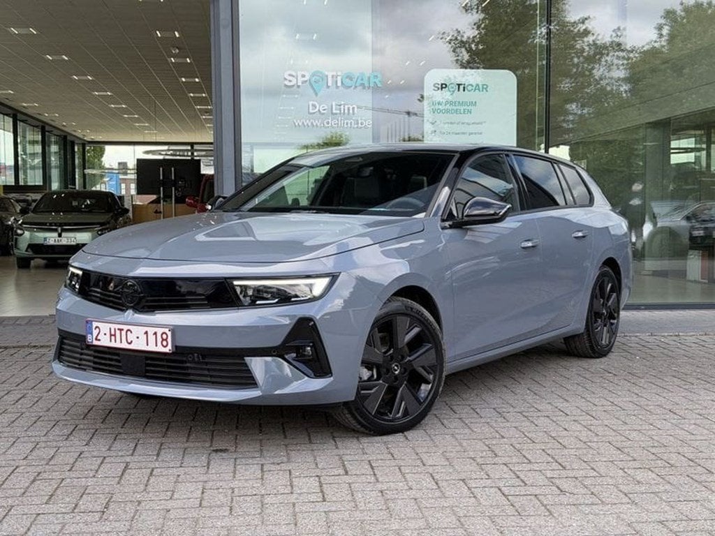 Opel Astra Sports Tourer GS 54kWh *Trekhaak*Alcantara*Navi*, Auto's, Opel, Automaat, Zwart, 5 deurs, 156 pk