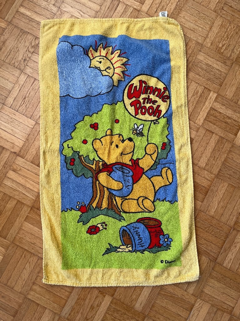 Handdoek Winnie The Pooh, Gebruikt, Meerkleurig, Overige merken, Handdoek