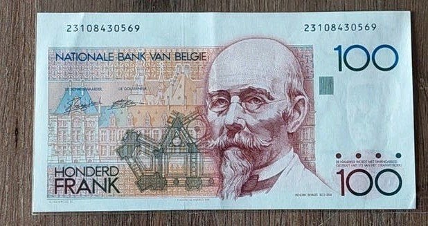 100 belgische frank biljet beyaert FDC, Postzegels en Munten, Ophalen of Verzenden, Los biljet