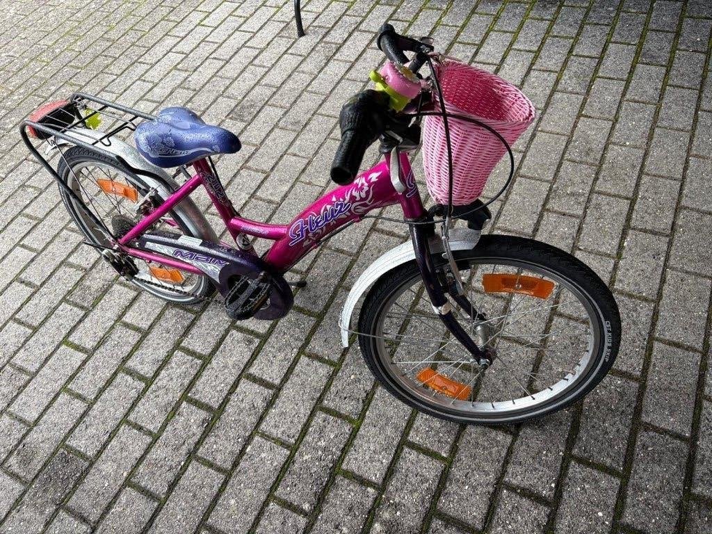 Meisjesfiets, Fietsen en Brommers, Ophalen, 20 inch of meer, Gebruikt, Velgrem