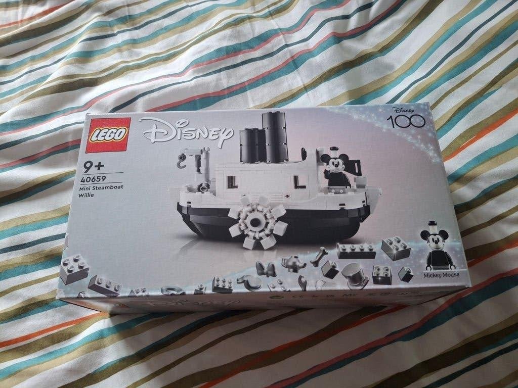 Lego - 40659 / Mini Steamboat Willie, Lego, Nieuw, Ophalen of Verzenden, Disney