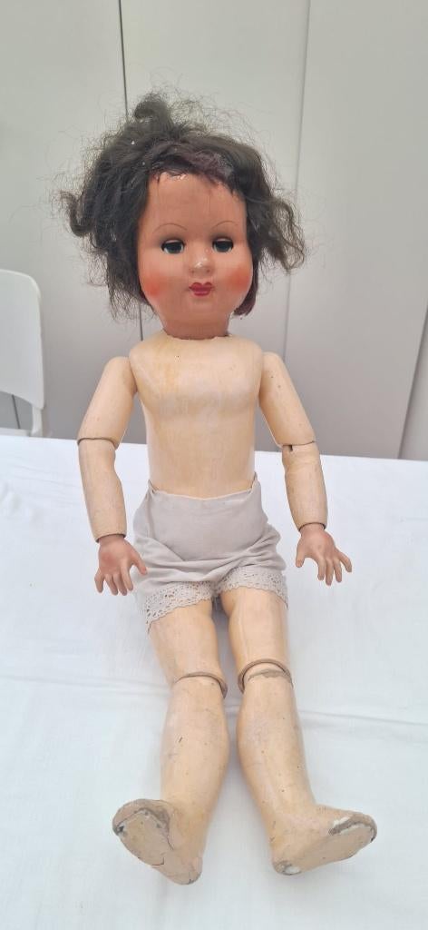 Ancienne poupée articulée 1930-1950, Enlèvement ou Envoi