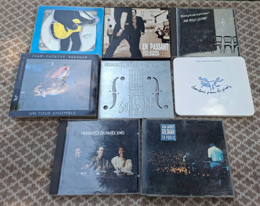 Lot de CD Jean-Jacques Goldman., CD & DVD, CD | Francophone, Enlèvement ou Envoi, Utilisé