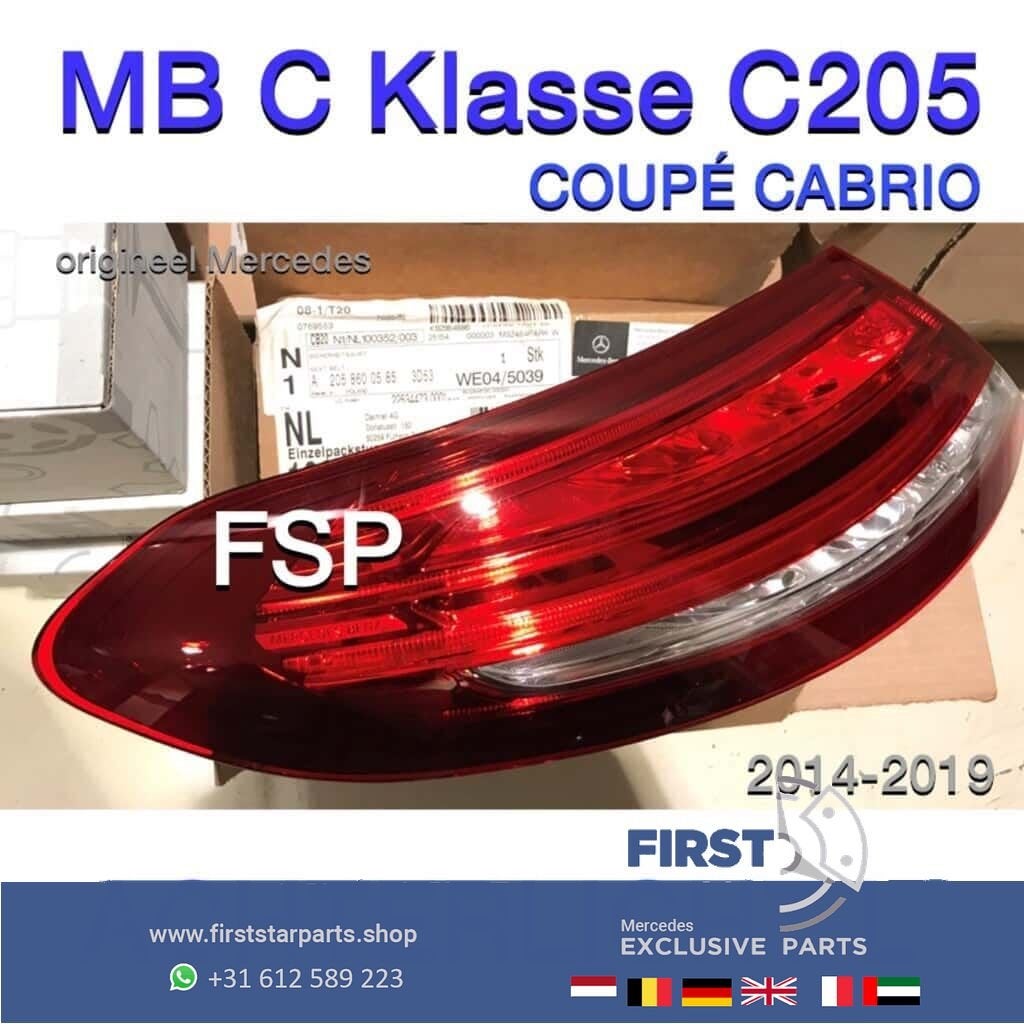 C205 Coupé / Cabrio LED Achterlicht links Mercedes C klasse, Gebruikt, -, Ophalen of Verzenden, -