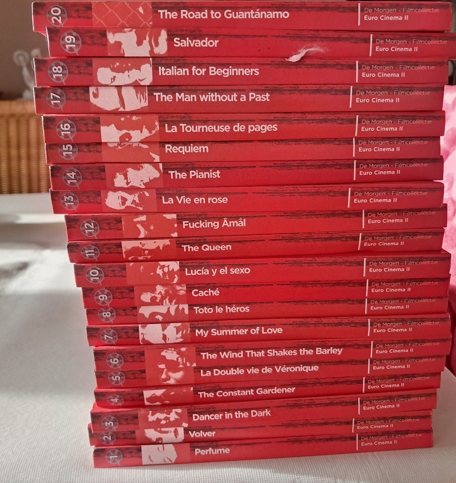 20 DVDs uit de collectie Eurocinema, Ophalen of Verzenden, Zo goed als nieuw