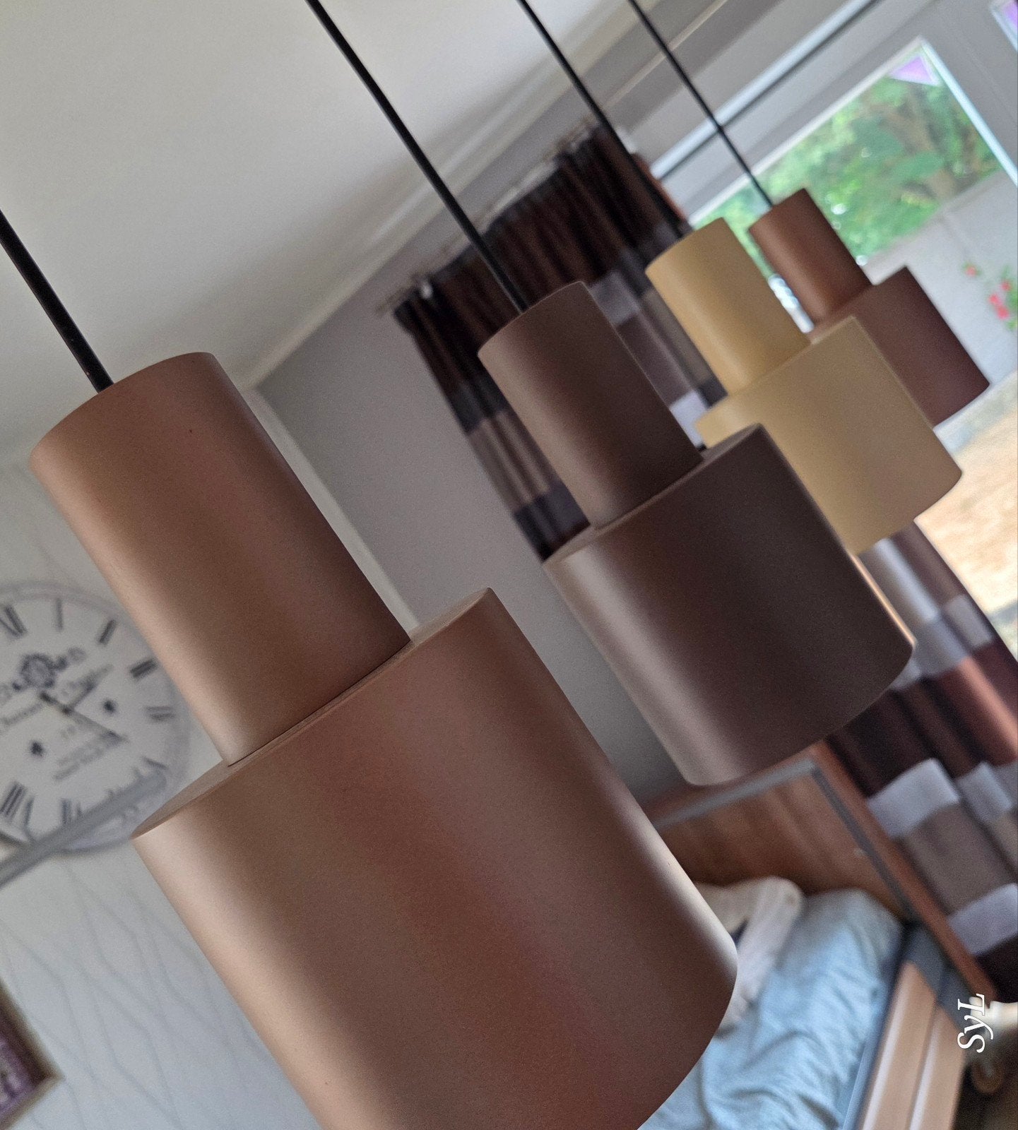 Hanglamp Trio Agudo - multicolor, Huis en Inrichting, Ophalen, Zo goed als nieuw, Metaal, E27 (groot)
